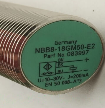 NBB8-18GM50-E2 product reference image; not current-stock, current-lot, original-supply, lead-time or warranty proof