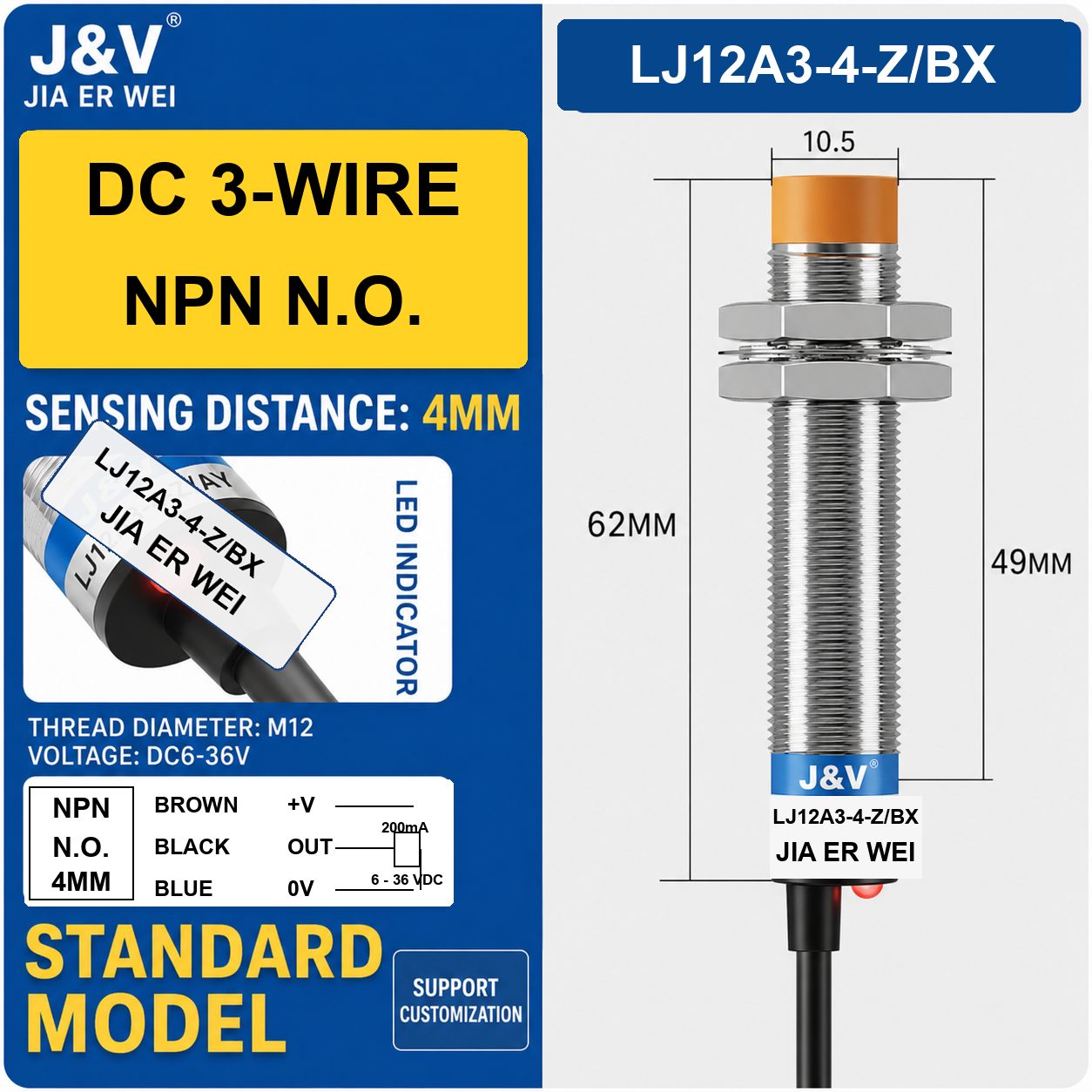 Sensor specification