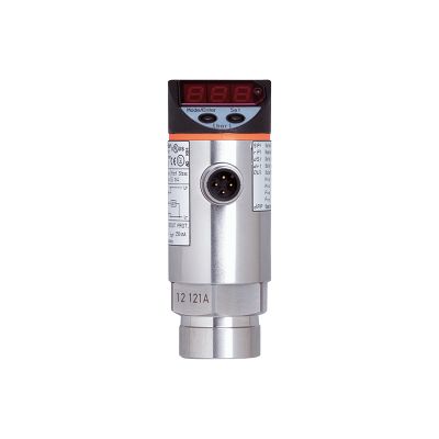 Reference IFM PN7000 pressure sensor used to identify display, connector and process connection requirements