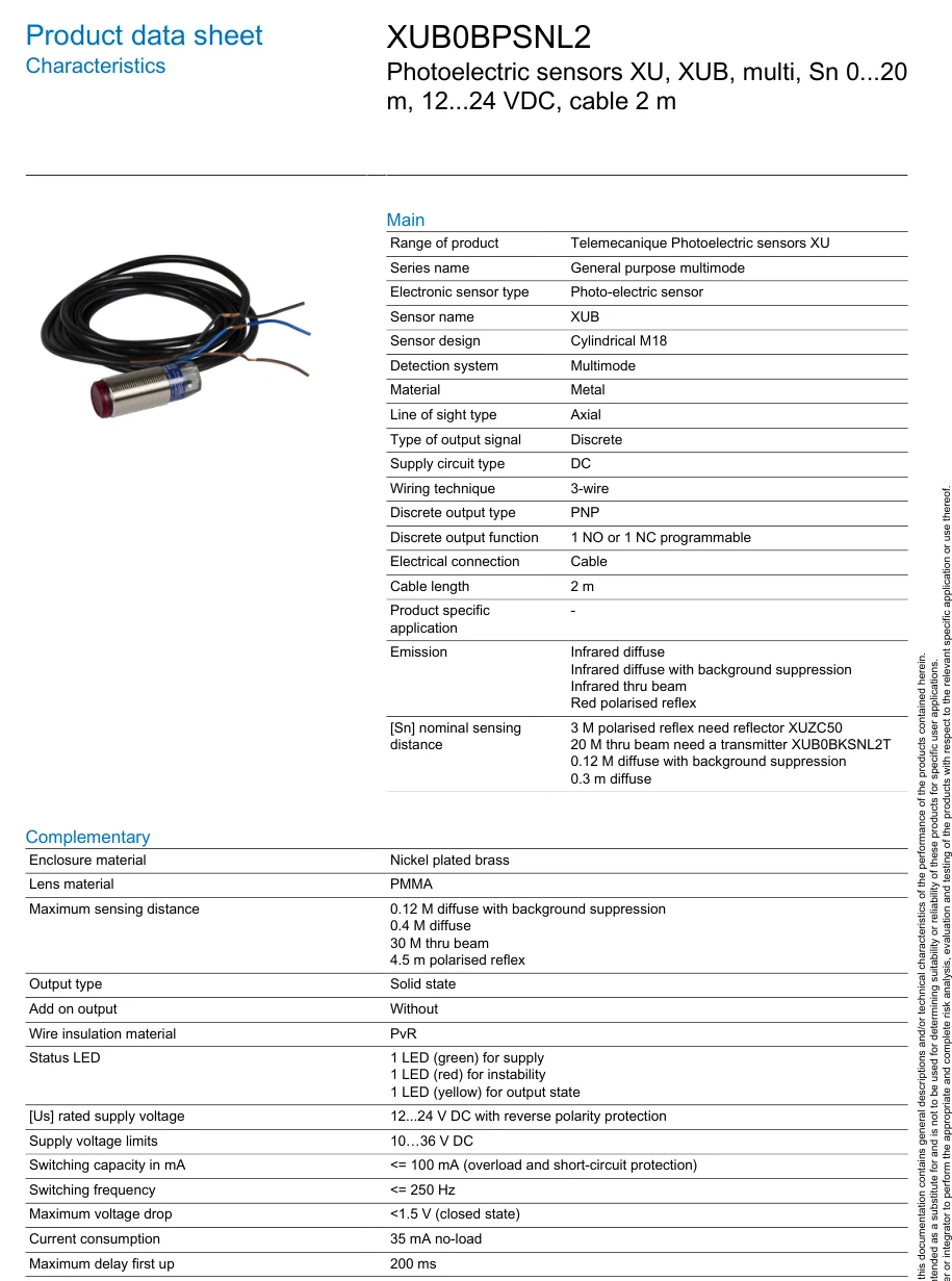 XUB0BPSNL2 sourcing reference 1